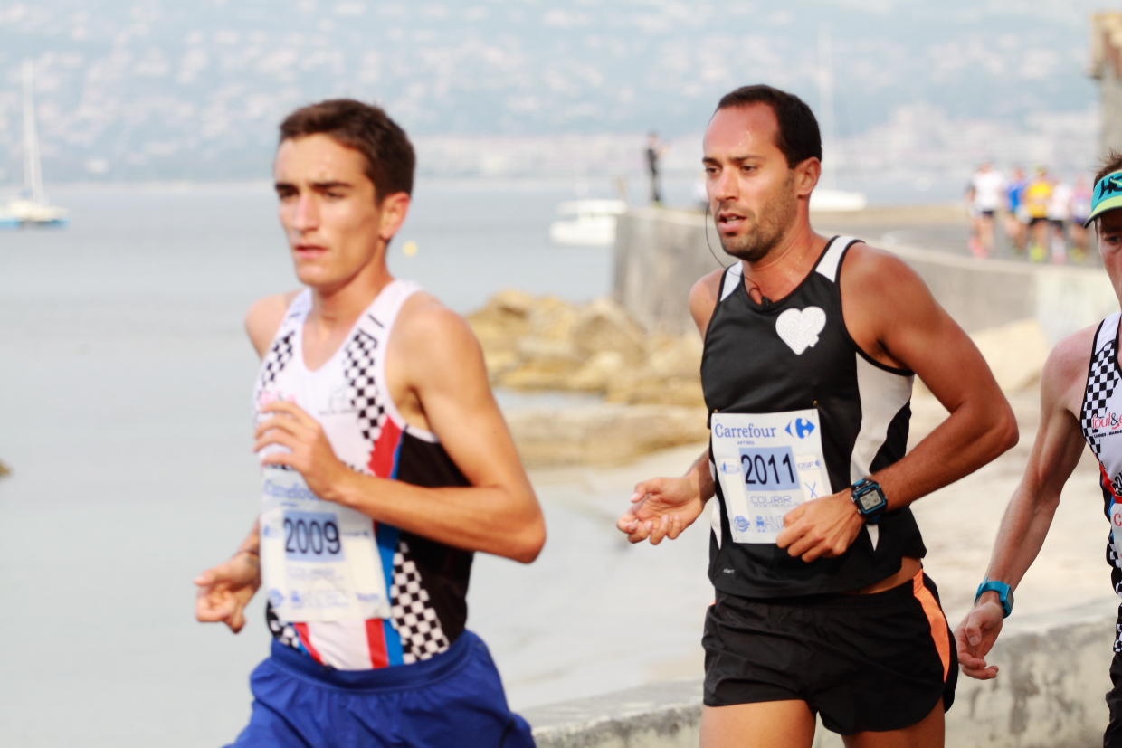 Courir pour une fleur