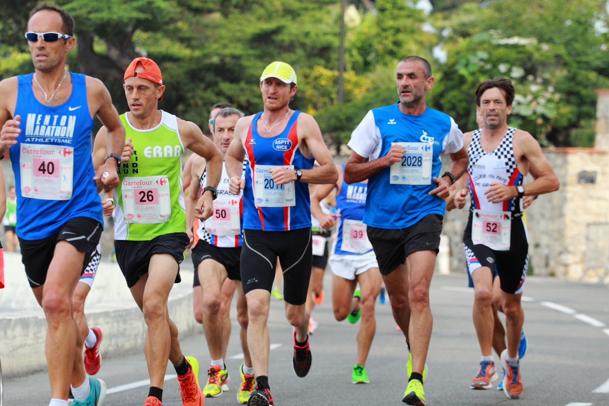 Courir pour une fleur