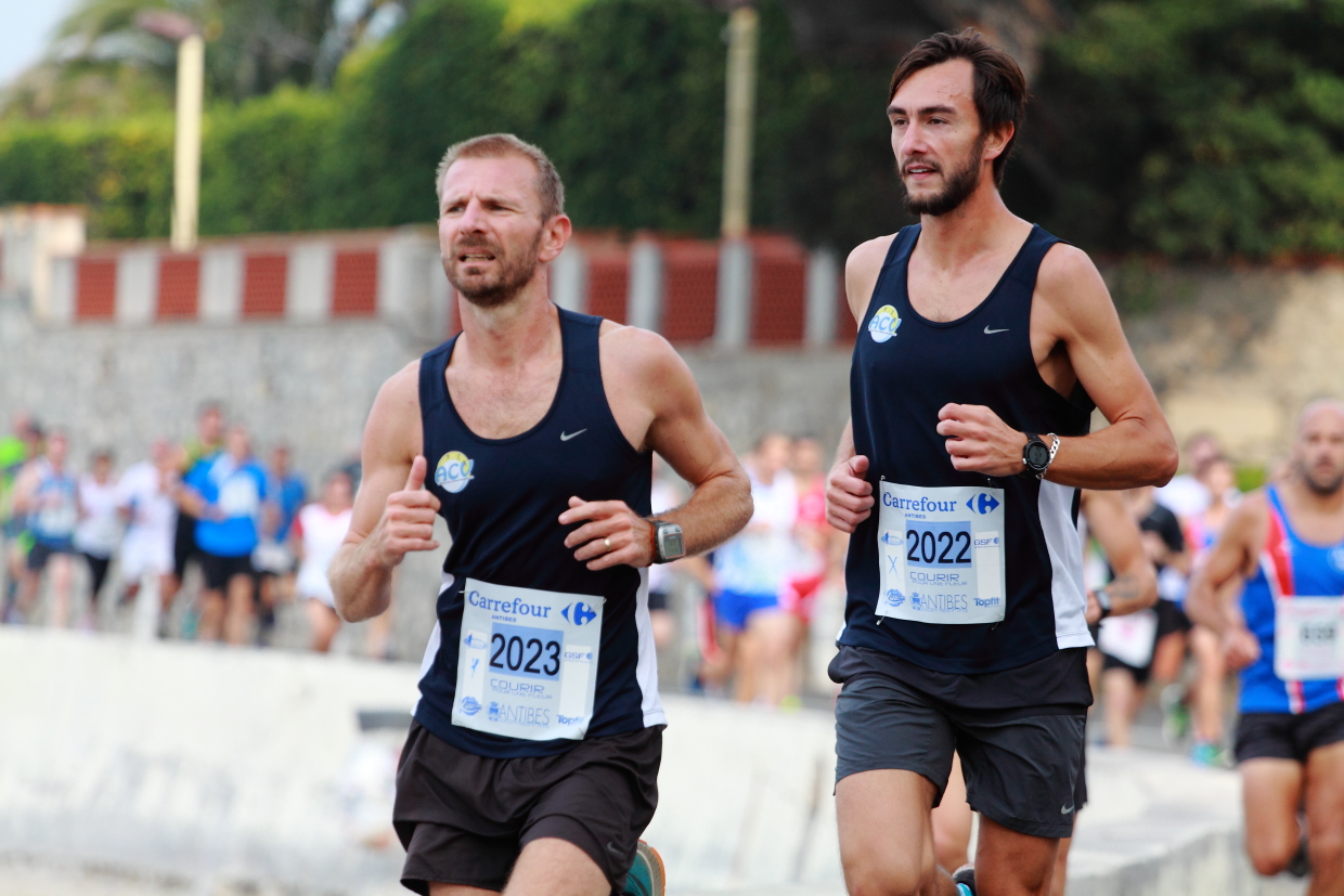 Courir pour une fleur