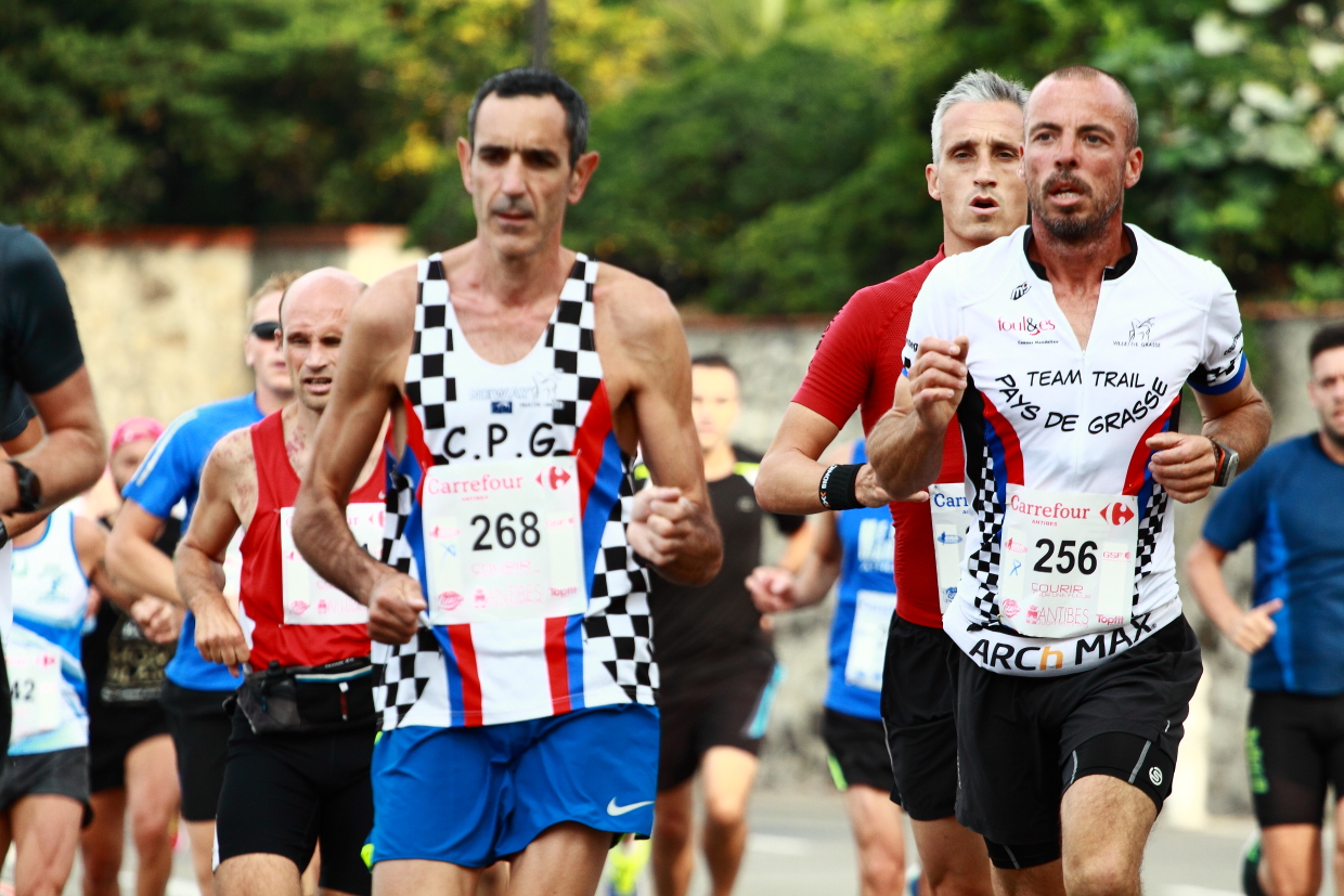 Courir pour une fleur