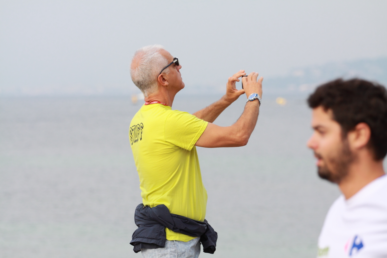 Courir pour une fleur