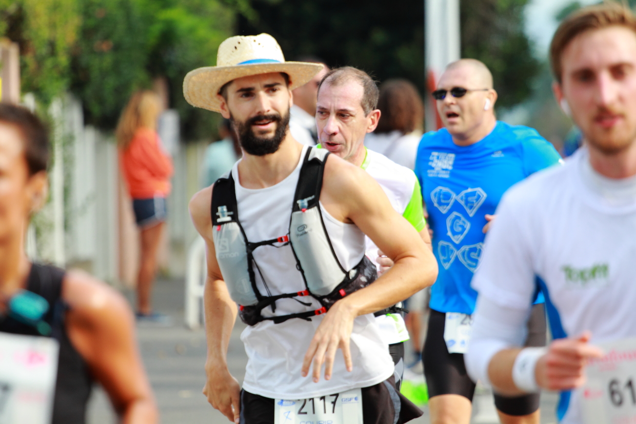 Courir pour une fleur