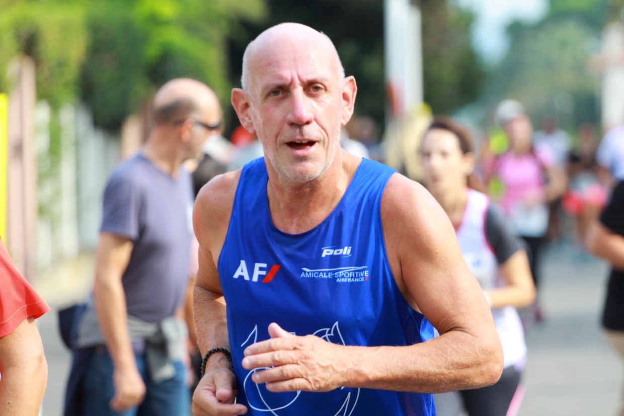 Courir pour une fleur