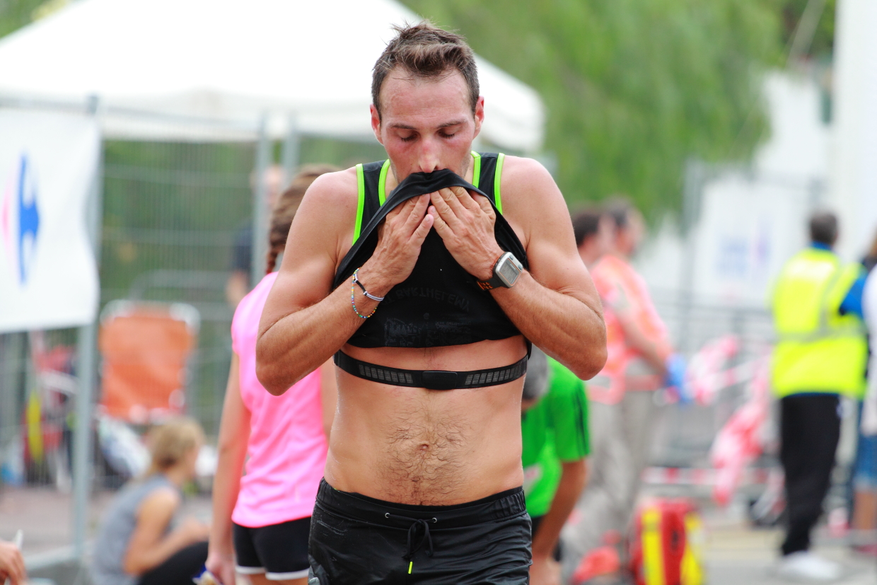 Courir pour une fleur