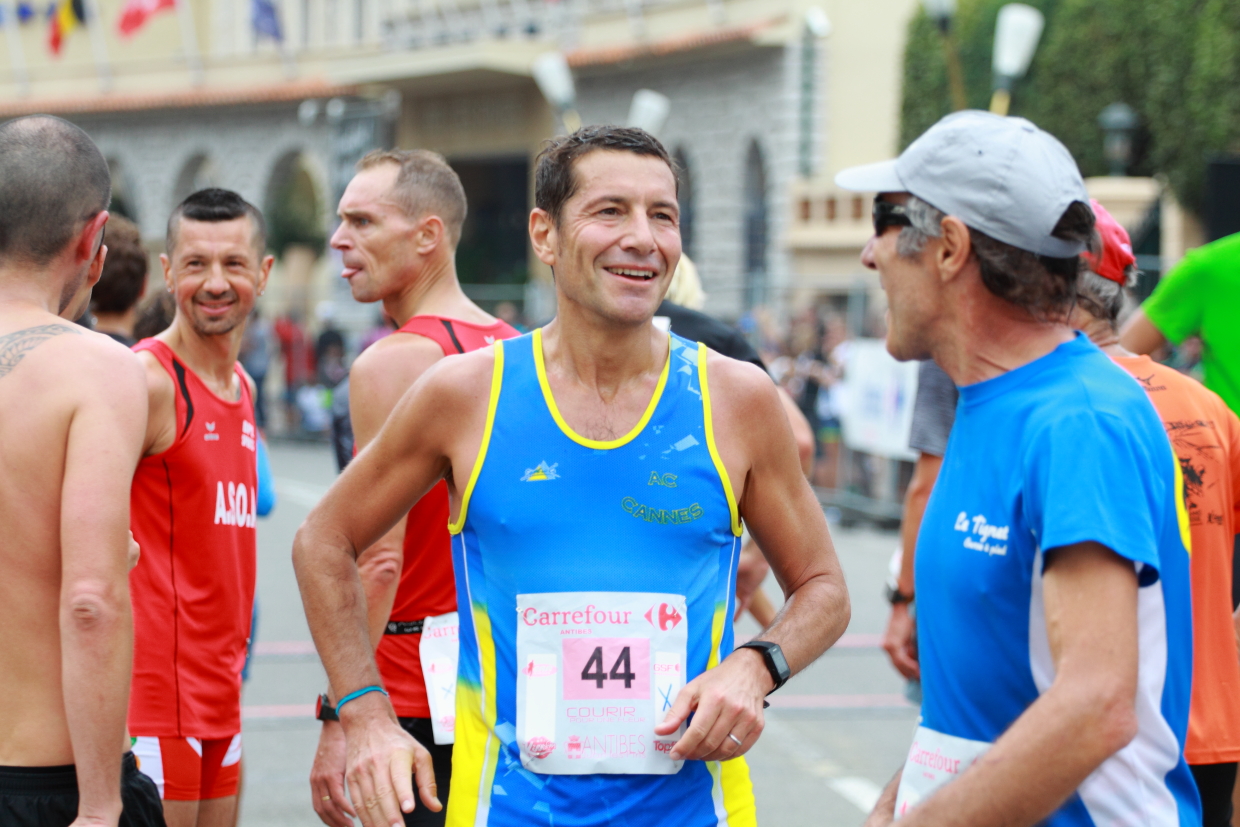 Courir pour une fleur