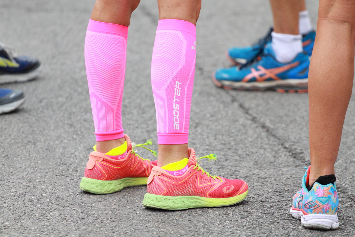 Courir pour une fleur