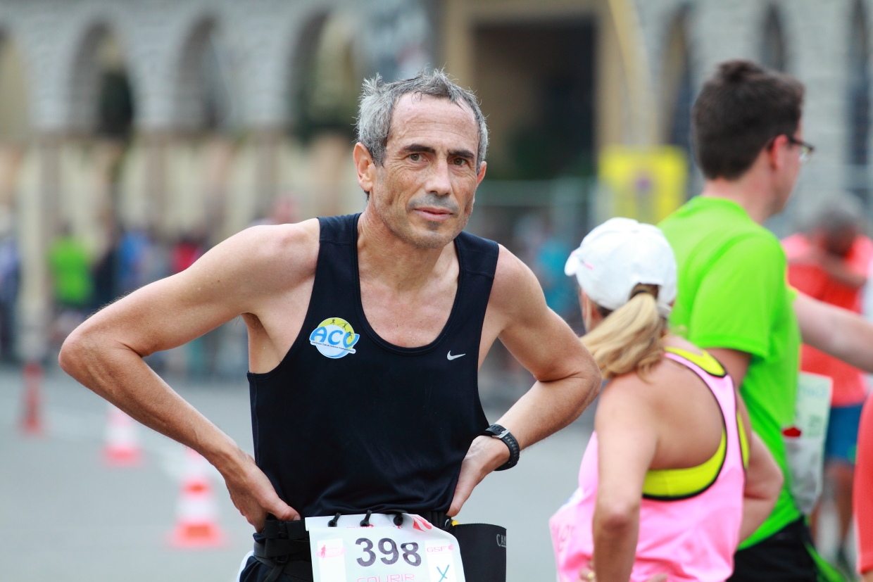 Courir pour une fleur