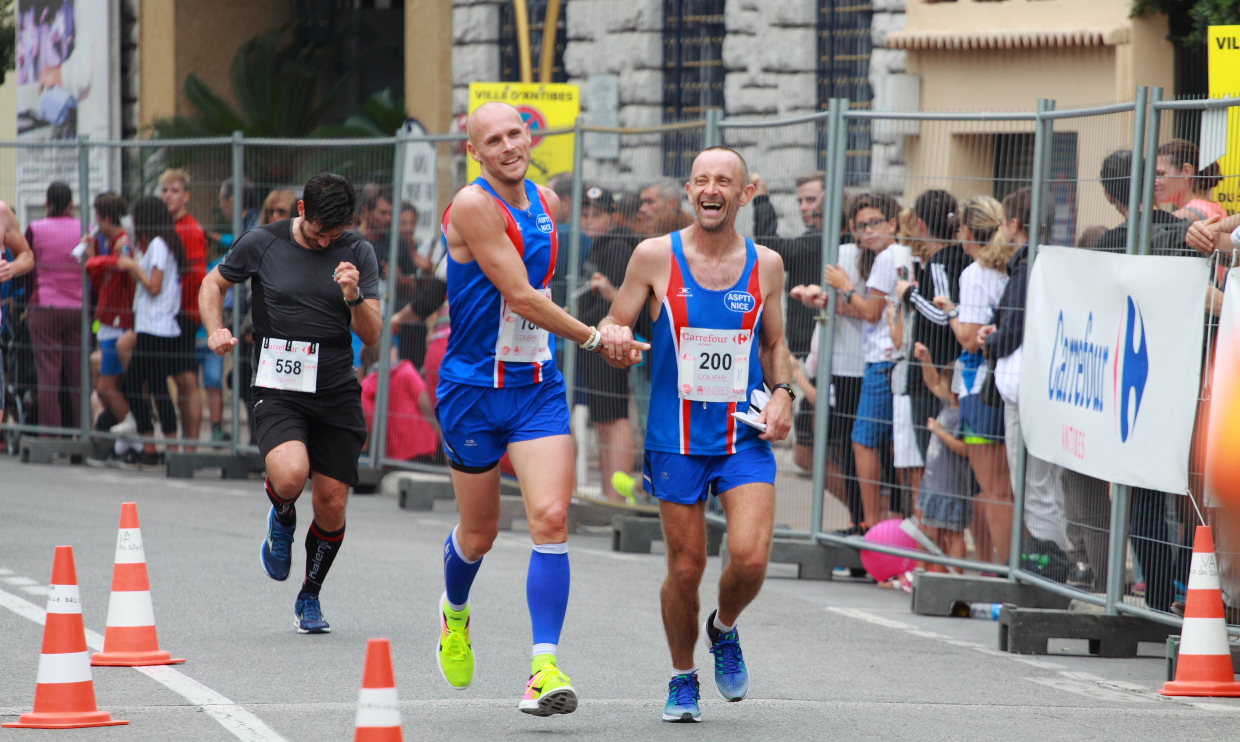 Courir pour une fleur