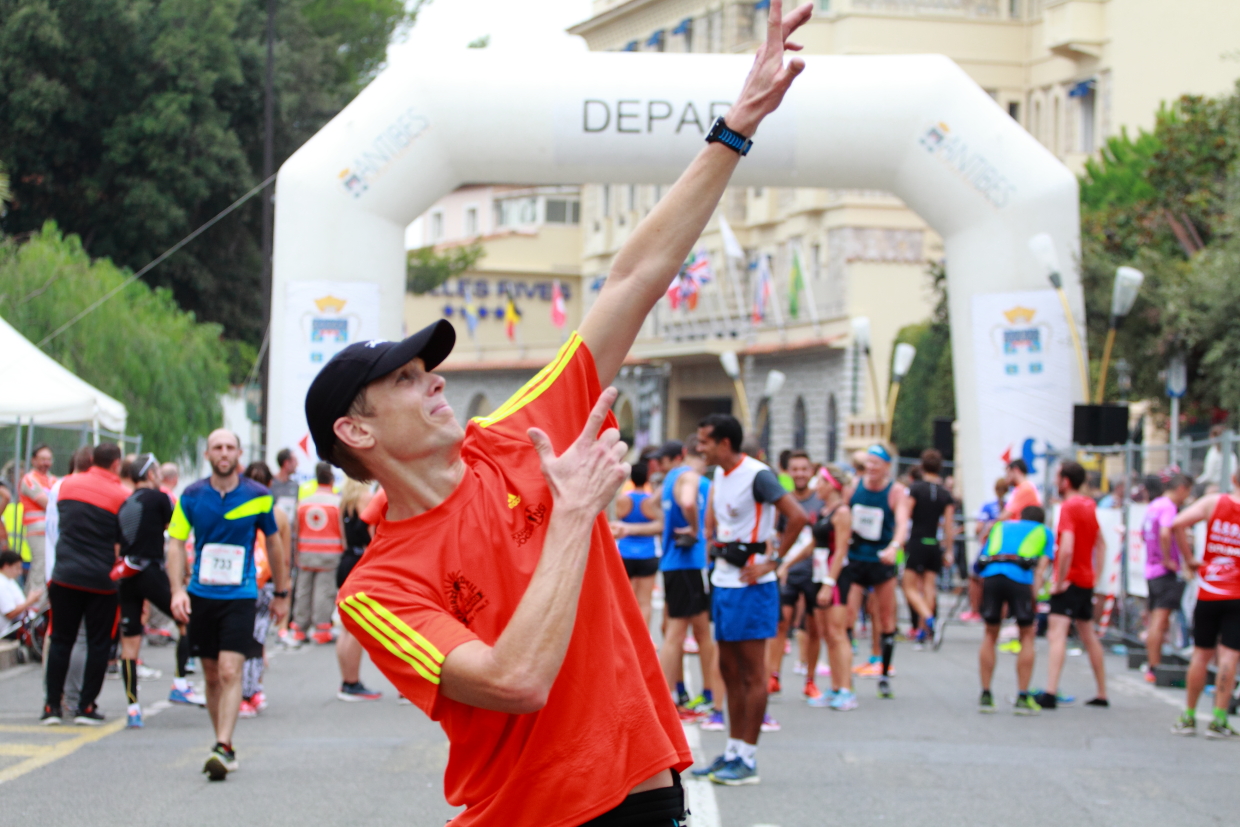 Courir pour une fleur