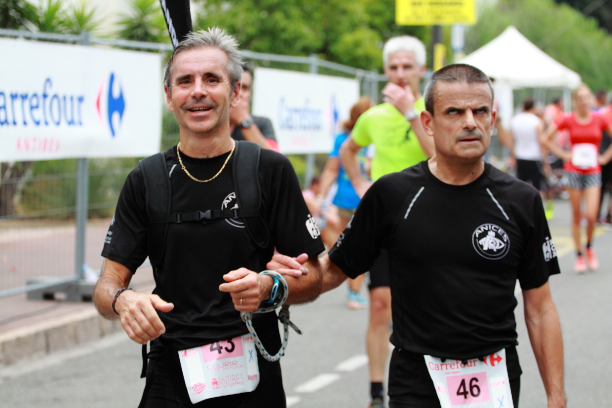 Courir pour une fleur