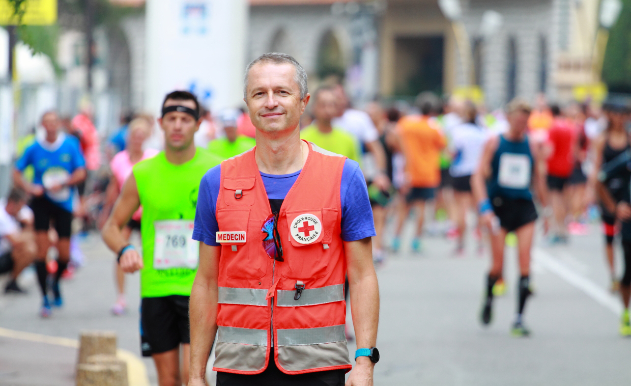 Courir pour une fleur