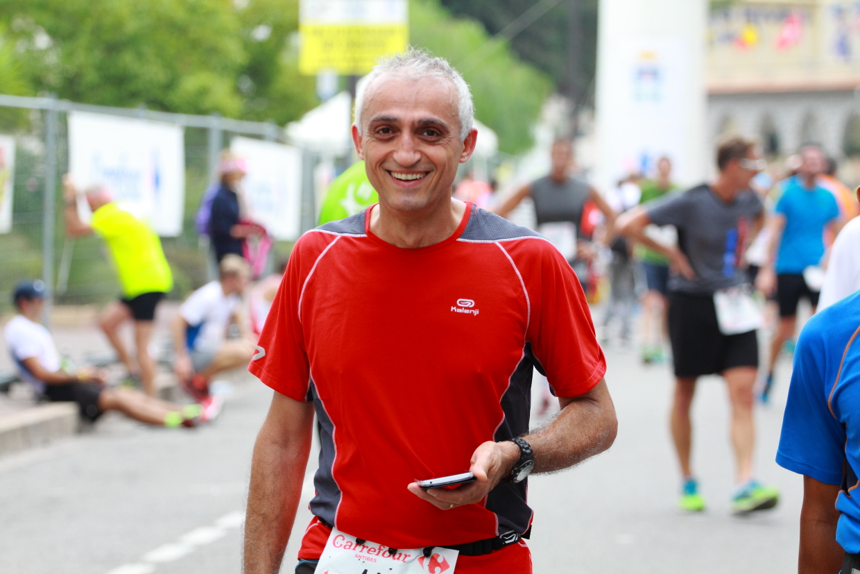 Courir pour une fleur