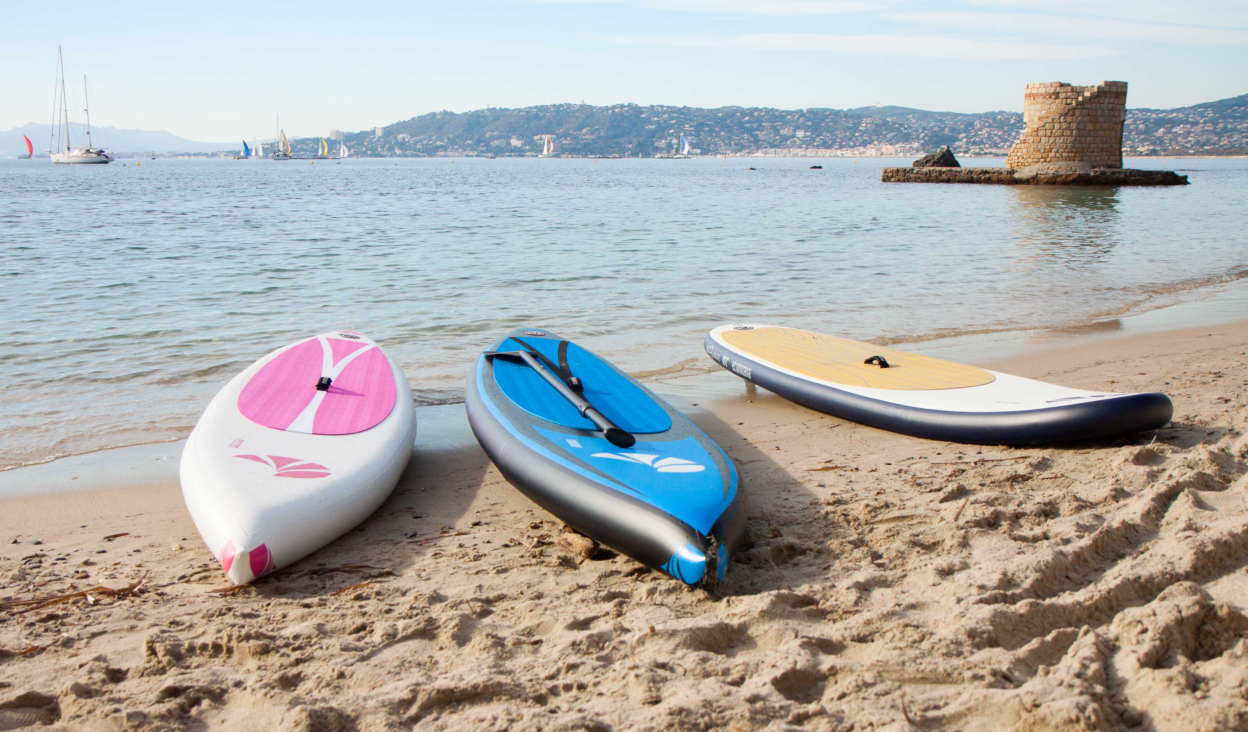 paddle boarding