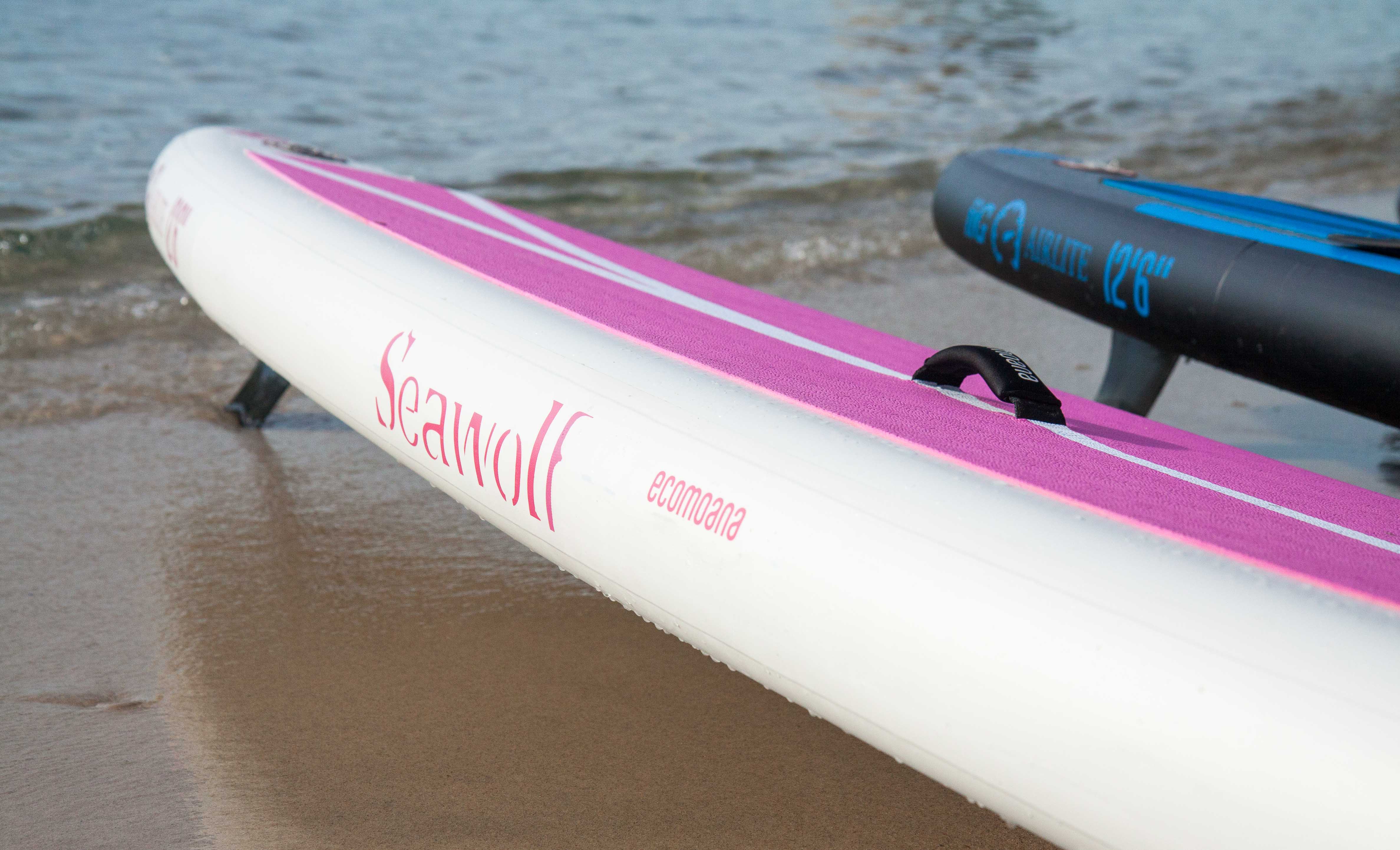 paddle boarding