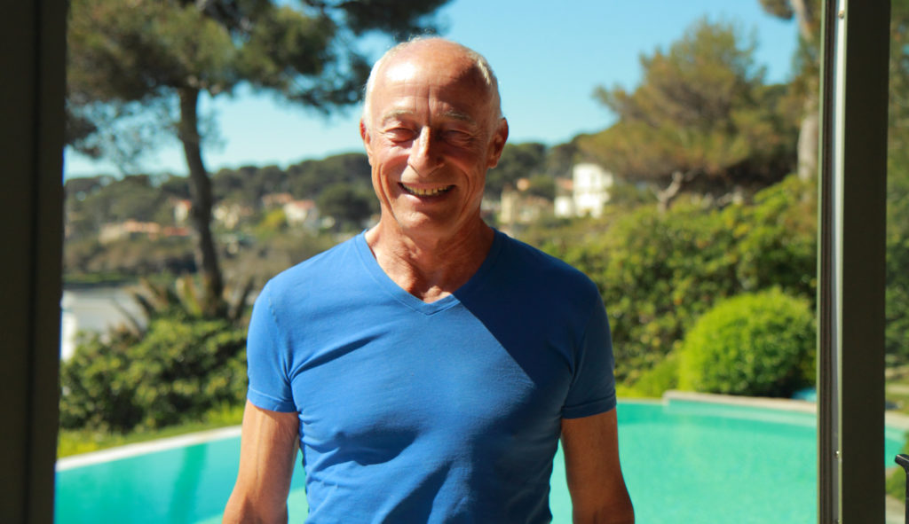 Bernard Roux - Bernard Roux - Cap d'Antibes resident - I Love Cap d'Antibes