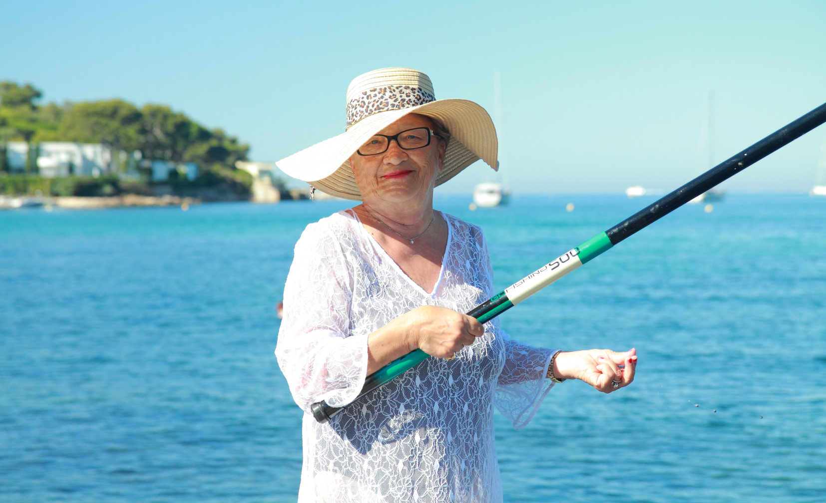 Fishing in Style on the Cap