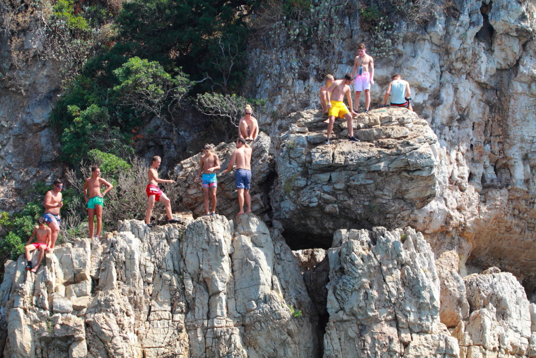 Rock Jumpers on the Cap