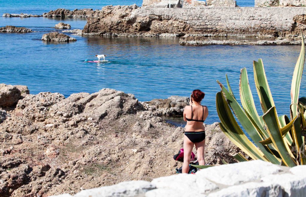 swimmers Cap d'Antibes