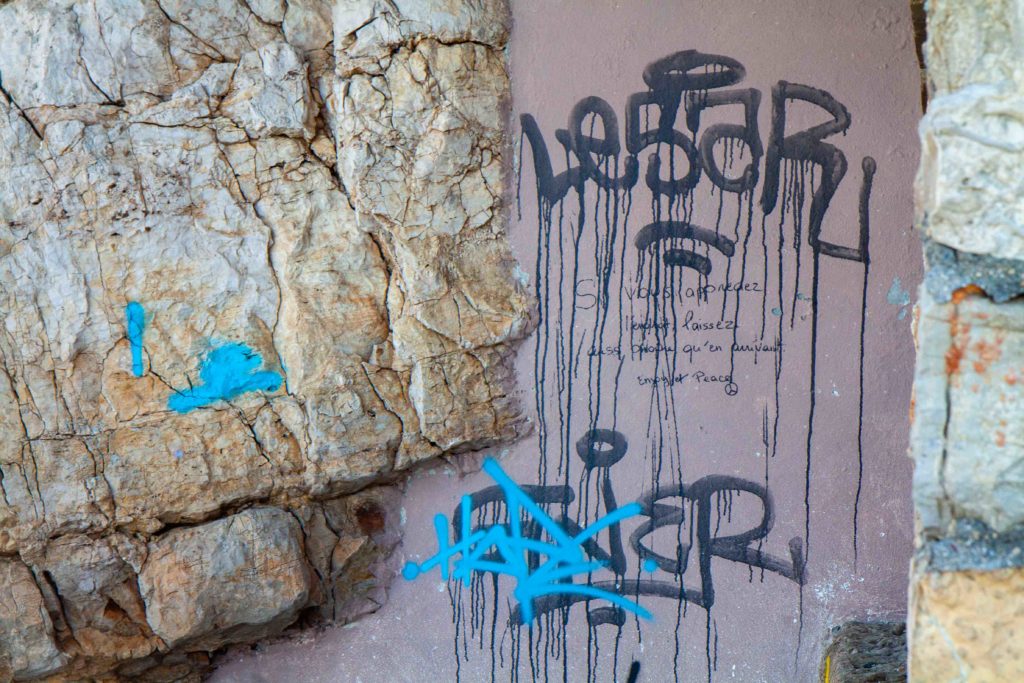 Graffiti Cap d'Antibes
