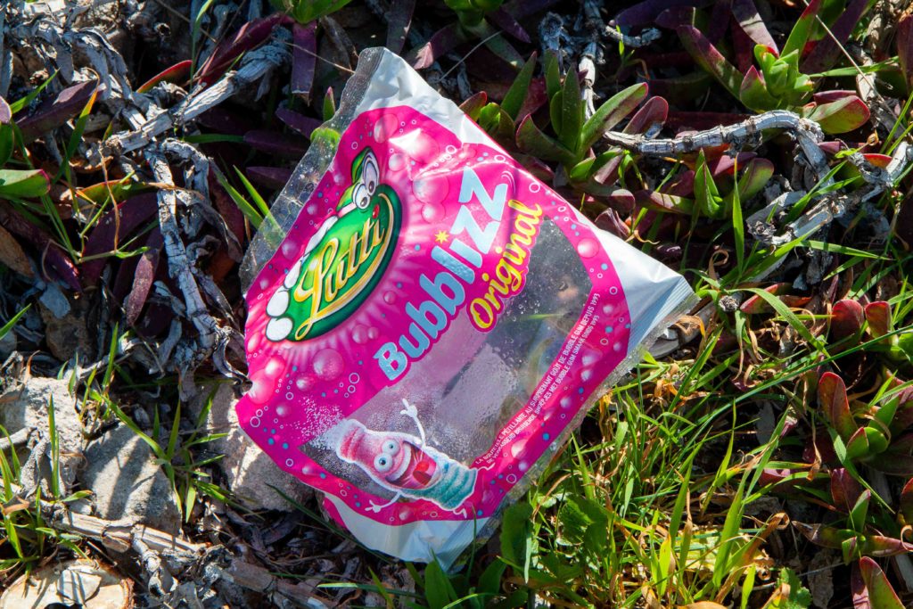 rubbish in Cap d'Antibes