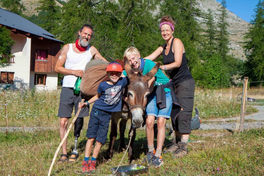 Donkey walks, Mercantour