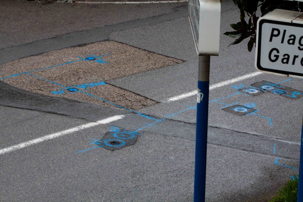 Road Markings Cap d'Antibes