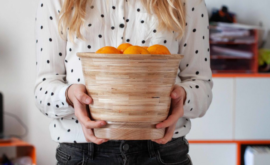 Bespoke Fruit Bowl Cap d'Antibes Carpentry