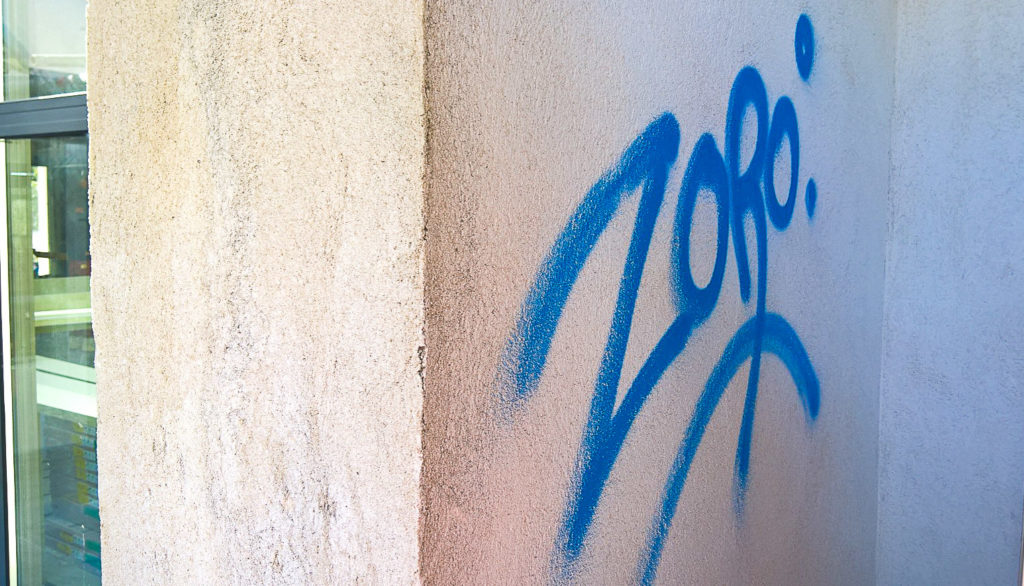 graffitti Cap d'Antibes