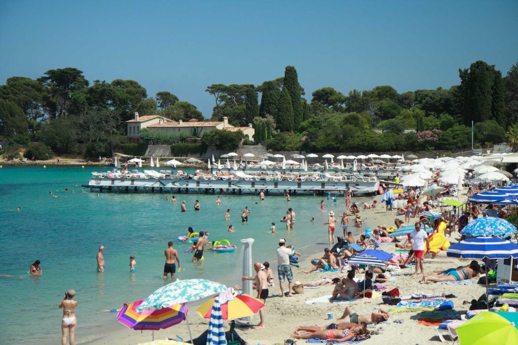 Plage de la Garoupe Cap d'Antibes