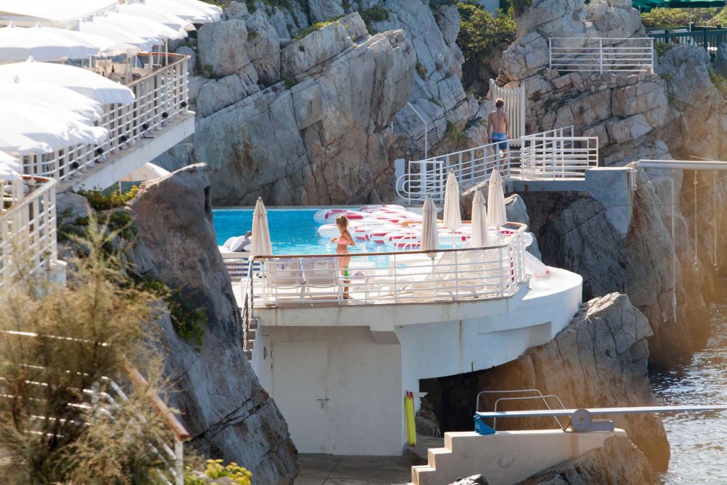 Hotel du Cap swimming pool Cap d'Antibes